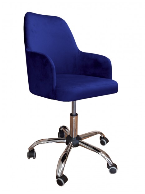 Fotel obrotowy WEGA, tapicerowane krzesło biurowe