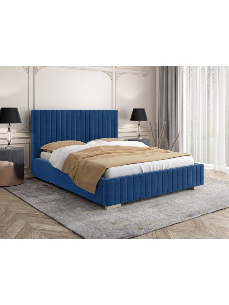 Łóżko tapicerowane MEDISON MAXI 160x200cm+ pojemnik