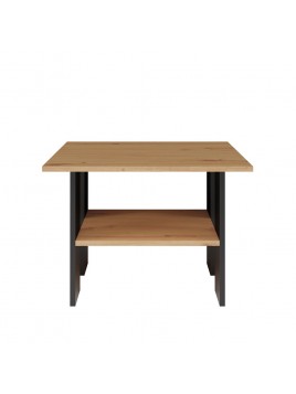 STOLIK KAWOWY ŁAWA SALON MODIVO DĄB ARTISAN CZERŃ